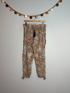 🔆 TiniBikini leopard print open side swim coverup pants